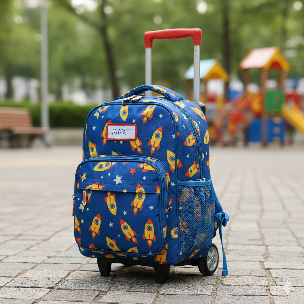 Sac à dos à roulettes